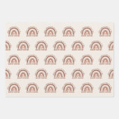 ソーシャルワーカーの感謝の卒業式の贈り物 ラッピングペーパーシート (正面3)