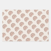 ソーシャルワーカーの感謝の卒業式の贈り物 ラッピングペーパーシート (正面2)