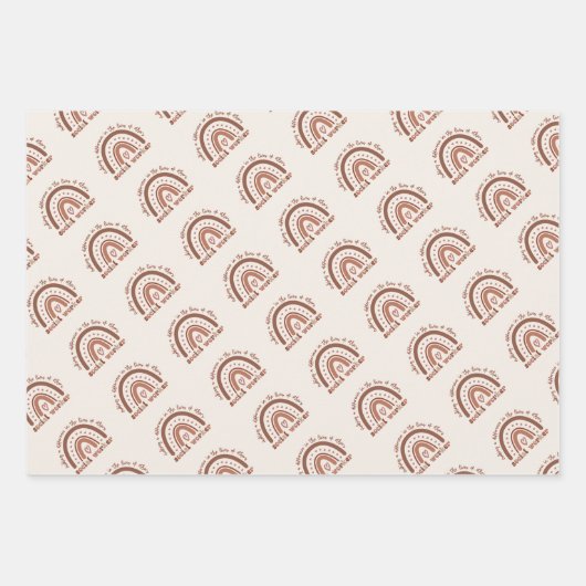 ソーシャルワーカーの感謝の卒業式の贈り物 ラッピングペーパーシート (正面2)