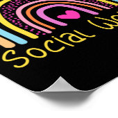 ソーシャルワーカーの虹 ポスター (角)