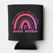 ソーシャルワーカーの評価と卒業 缶クーラー (裏面)