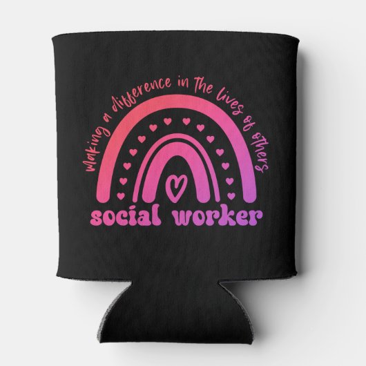 ソーシャルワーカーの評価と卒業 缶クーラー (裏面)