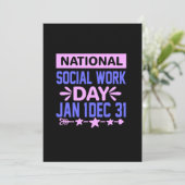 ソーシャルワーカーの評価サンキューカード サンキューカード (スタンド正面)