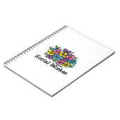 ソーシャルワーカーの開花 ノートブック (左側)