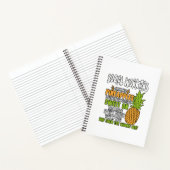 ソーシャルワーカーはパイナップルのようなものだ。 ノートブック (内部)