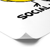 ソーシャルワーカーシック ポスター (角)