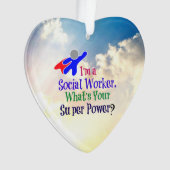 ソーシャルワーカースーパーヒーロー オーナメント (正面)