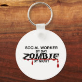 ソーシャルワーカーゾンビ キーホルダー (正面)