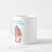 ソーシャルワーカーマグ コーヒーマグカップ (正面左)