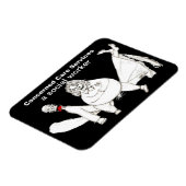 ソーシャルワーカー冷蔵庫用マグネット マグネット (左側)