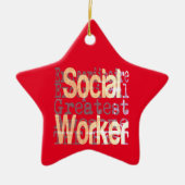 ソーシャルワーカー超並外 セラミックオーナメント (正面)