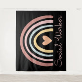 ソーシャルワーカー2 タペストリー (正面)