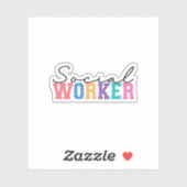 ソーシャルワーカー シール (シート)