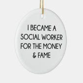 ソーシャルワーカー セラミックオーナメント (右)
