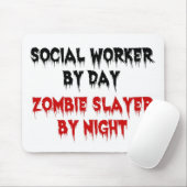 ソーシャルワーカー(デイゾンビースレイヤー別) マウスパッド (マウス)