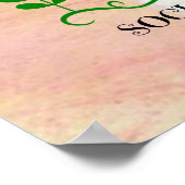 ソーシャルワーカー、パステル・スプリングタイムデザイン、 ポスター (角)