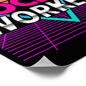 ソーシャルワーカー ポスター (角)