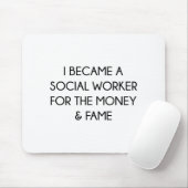 ソーシャルワーカー マウスパッド (マウス)