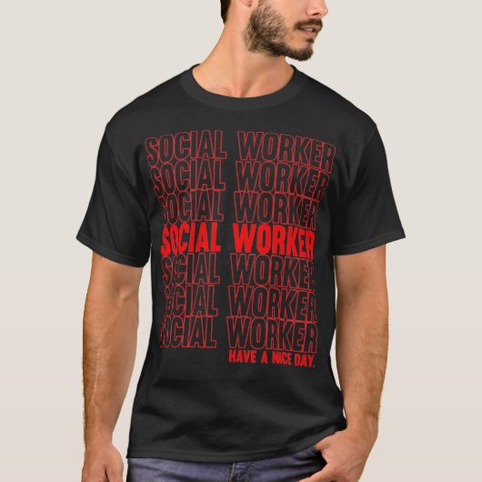ソーシャルワーカー 卒業 MSW レトロ マスターズ Tシャツ (正面)