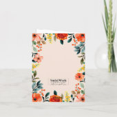 ソーシャルワーカー 感謝カード (裏面)