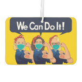 ソーシャルワーカー"私たちはそれを行うことができる カーエアーフレッシュナー (裏面)