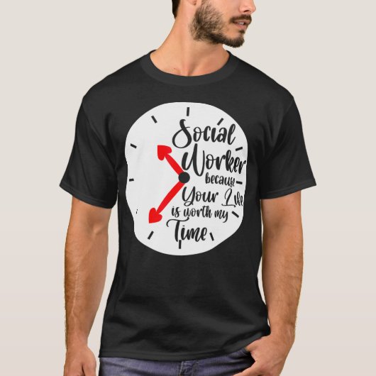 ソーシャルワーカー Tシャツ (正面)