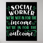 ソーシャルワーカーSocial Workers私たちはTheのために参加していない ポスター (正面)