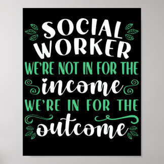 ソーシャルワーカーSocial Workers私たちはTheのために参加していない ポスター