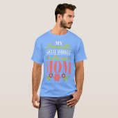 ソーシャルワーカ誇りを持ったーのギフトボーイの母親 Tシャツ (正面フル)
