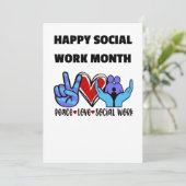 ソーシャルワークサンキューカード サンキューカード (スタンド正面)