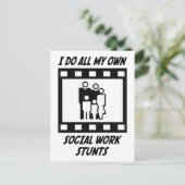 ソーシャルワークスタント ポストカード (スタンド正面)