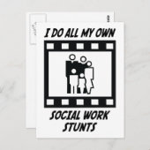 ソーシャルワークスタント ポストカード (正面/裏面)