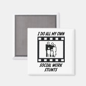 ソーシャルワークスタント マグネット (正面/裏面)