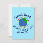ソーシャルワーク感動的引用文ワールドカード (正面)