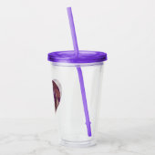 ソーシャルワーク月タンブラー アクリルタンブラー (左)