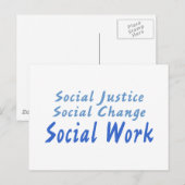 ソーシャルワーク ポストカード (正面/裏面)