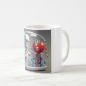 ソーシャル共有のスリー：共有ザラブマグ コーヒーマグカップ (正面右)