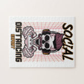 ソーシャル分散の専門家ゲームデザイン ジグソーパズル (横)