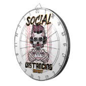 ソーシャル分散の専門家ゲームデザイン ダーツボード (正面右)