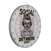 ソーシャル分散の専門家ゲームデザイン ダーツボード (正面左)