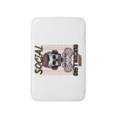 ソーシャル分散の専門家ゲームデザイン バスマット (正面縦)