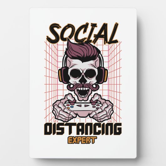 ソーシャル分散の専門家ゲームデザイン フォトプラーク (正面)