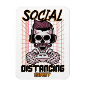 ソーシャル分散の専門家ゲームデザイン マグネット (縦)