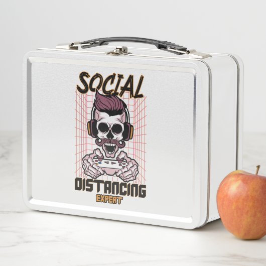 ソーシャル分散の専門家ゲームデザイン メタルランチボックス (インサイチュ)