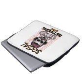 ソーシャル分散の専門家ゲームデザイン ラップトップスリーブ (正面下部)