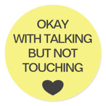 ソーシャル分散カラーコードの黄色結婚の