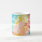 ソーシャル分散バーチャルハグブリリアントカラー コーヒーマグカップ (中央)