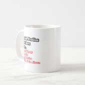 ソーシャル勉強先生クイズ…ジョーク コーヒーマグカップ (正面左)