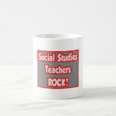 ソーシャル勉強先生ロック！ コーヒーマグカップ (中央)