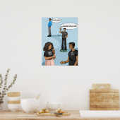 ソーシャル認識度（マット） ポスター (キッチン)